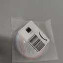 Reusable Coffee Cup Silicone Lid  Fits Most Tumblers, Water Bottles, & Ceramic Coffee Mugs Between 3"-3"  Dishwasher-Safe Travel Mug Lid that is the perfect Holiday Gift (Medium - Clear)