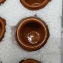 Gejoy 48 Pcs Cantaritos de Barro 3oz Mini Mexican Clay Shot Glasses for Tequila, Margaritas, Mojitos Handmade Pottery Cups for Taco Tuesday Fiesta Bar Party Decor(48 Pcs) (Red)