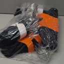 Kids Velvet, Non-Slip Clothes Hangers for Infant and Toddler, 11.6 in (for baby clothes), Pack of 50, Black