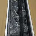 VASAGLE 4 Tier Shoe Rack, Shoe Organizer for Closet, Entryway, 16-20 Pairs of Shoes, Large Shoe Rack Organizer with 3 Metal Mesh Shelves, 11.8 x 39.4 x 28.3 Inches, Rustic Brown and Black ULBS14BX