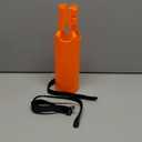 Leaf Blower Air Booster, Air Flow Booster for Blower, Turbo Nozzle Extension Boosts Speed & Power for Yard, Lawn, and Driveway Cleanup (Orange)