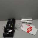 Precision Food Vacuum Sealer Machine, Powerful Automatic vacuum sealer for food Preservation Saver, Easy to Use, One-Touch Operation Food Vacuum Sealing Machine, Built-in Cutter & Hose, 2 Bags Rolls