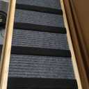 Large Dog Ramp for Bed Couch, Extra Wide Portable Wooden Pet Ramp, 4 Adjustable Height from 11.6'' to 22.4'', Pet Step for Small Medium Dog Cat with Non-Slip Mat, Up to 143lbs, Use for Car Couch Bed