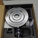 Replacement for Moen Shower Faucet Trim Kit, Shower Arm, Shower Handle& Tub Spout, (Valve& Catridge Not Inclued), Chrome