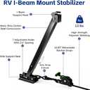 RV I-Beam Wobble Stabilizer with Upgraded Ratchet Strap