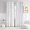 White Window Curtains - 70 W x 84 L