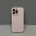 Vooii Compatible with iPhone 16 Pro Max Case, Liquid Silicone Upgrade [Camera Protection] [Soft Anti-Scratch Microfiber Lining] Shockproof Phone Case for iPhone 16 Pro Max 6.9 inch - Chalk Pink