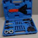 Air Conditioner Compressor Clutch Removal Tool Set, AC Compressor Tool kit with Mechanic Tool for Removal and Installation of AC Clutch hub (14 Piece)
