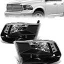 Front Headlight Assembly for 2009-2018 Ram 1500