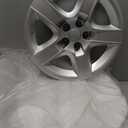 TangMiGe 4-Pack 17 inch Hubcaps Compatible with Chevrolet Chevy Malibu 2008-2012, FIT 17" Steel Wheel ONLY, Trim: LS. Rim Cover Skin Hub Cap (Silver Color)