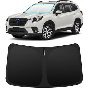 INSAUTO Custom Fit Windshield Sun Shade Accessories for Subaru Forester 2019-2026, Foldable Front Window Sunshade, UV & Heat Reflector, Keeps Interior Cool, Includes Storage Bag