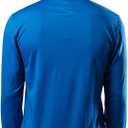 Ultra Game Mens NBA Official Quarter Zip Long Sleeve Pullover T-Shirt (M)