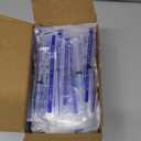 100 Pack Disposable 3ml/cc Lab Syringes with 23Ga 1 Inch Needle Luer Lock, Individually Sealed Packed