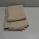 Premium Cotton Blend Broadcloth Poplin Fabric for Costumes and Crafting by The Yard(Khaki,1 Yard)