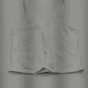 SAUNGKUAI Womens Summer Slim Fitted Sexy Deep V Neck Sleeveless Backless Double Lined Crop Tank Tops (Large), White