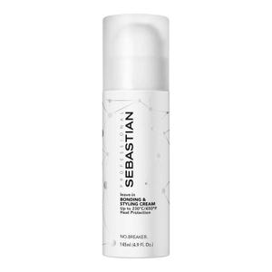Sebastian Professional No.Breaker Bonding & Styling Leave-in Cream | Intense Hair Conditioning Cream with Heat Protection | 72 HR Frizz-Free, Flexible Hold | 4.9 fl oz