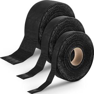 Fabbay 150ft Asphalt Tape Black Concrete Crack Sealer 1.2inch 2inch 4inch Self Adhesive 2.5mm Thick Waterproof Driveway Joint Repair Cement Road