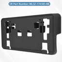 Replacement for Front Bumper License Plate Frame Bracket 2021 2022 2023 Ford F150 ML3Z-17A385-BB 2.7L 3.0L 3.5L