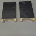 Juvale Small Double Sided Easel, Black Chalkboard & White Dry Erase Boards (5.5 x 7.8 x 1 in) - Chalkboard Signs, 2 Pack