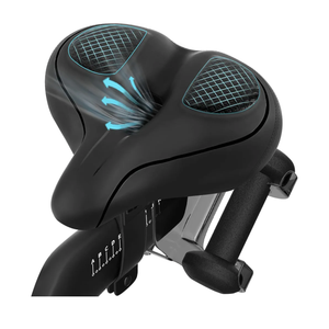 Oversized Bike Seat Compatible with Peloton Bike/Bike+, Extra Wide Comfort Bike Seat for Women & Men, Excercise Bike Seat Replacement for Road Bike, Spin Bike, and Cruiser, Large Bike Seat/Saddle