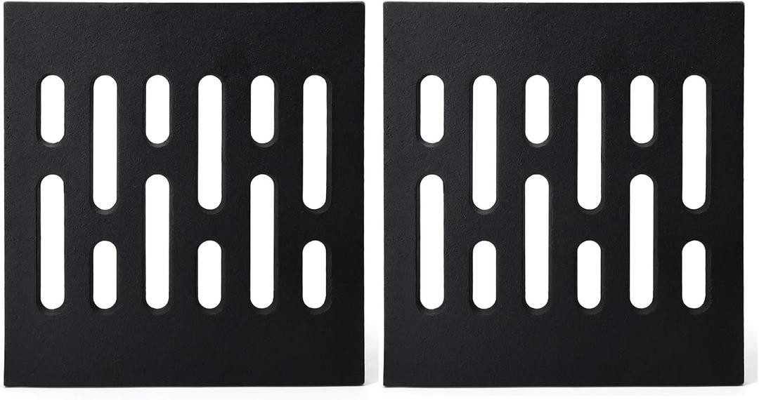 Criditpid 40263 Furnace Grate for US Stove Hot Blast 1400, 1500, 1537G Wood Furnaces, 2 Pack.