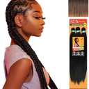 Sensationnel X-pression prestretched braiding hair - 3x braid 58 inch all kanekalon flame retardant synthetic braid for box braids and twists (1 pack, 3T2/30/27)