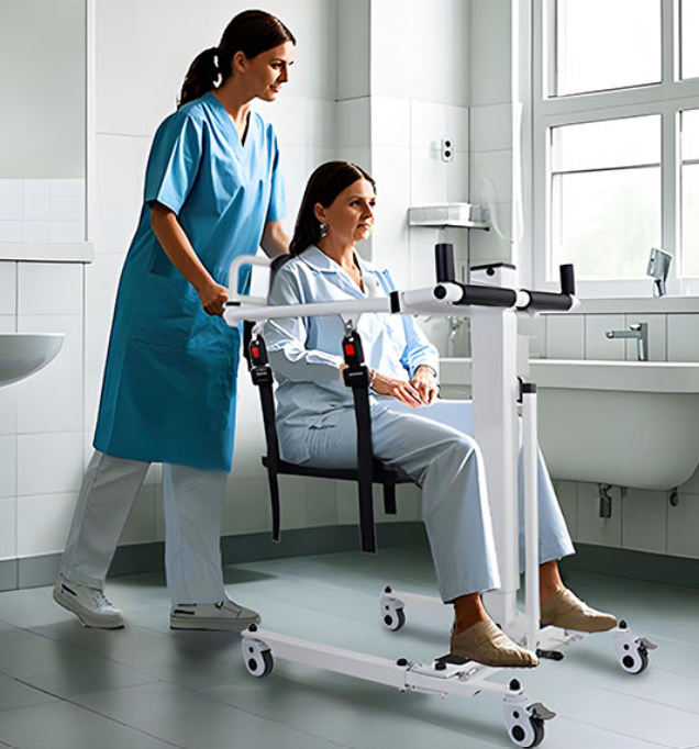 Toilet Seat Cushion for Electric Patient Lift Transfer Chair  Soft Replacement Pad for Seniors, Disabled, and Elderly