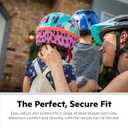 Schwinn Classic Bike Helmet for Kids, Purple Polkadots, Helmet for Kids Ages 3-5, Ultra Lightweight, Adjustable Dial, Full Coverage with Vented Airflow, Infant and Toddler Bike Helmet
