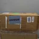 Sure-Max 4 Moving & Packing Blankets - Ultra Thick Pro - 80" x 72" (65 lb/dz weight) - Professional Quilted Shipping Furniture Pads Black