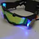 Uten Night vision Goggles for Kids, Adjustable Elastic Band Glasses with LED Light Beams, Spy Gear with Flip-Out Lights Green Lens, Spy Role Play, Birthday Gifts and Christmas Gifts for Kids.