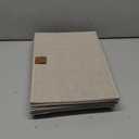 StorageWorks Closet Storage Bins, Extra Large Storage Baskets with Clear Window and Handles, Foldable Fabric Organizer for Clothes, Shelves, Brown and Beige, 3 Pack