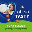 Purina Whisker Lickin's Cat Treats, Crunchy and Yummy Tuna Flavor - (Pack of 4) 10 oz. Pouches (EXP 07/01/27)