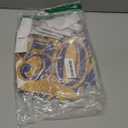 Spakon 8 Pieces Blue Gold 50th Birthday Table Decorations 50th Birthday Honeycomb Centerpieces Glitter Table Toppers Blue and Gold Party Decorations for Men and Women Party Supplies