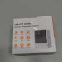 Window Camera, 3MP 2K Home Security Camera for Indoor Glass Monitoring, 2.4GHz & 5GHz WiFi Wireless, AI Color Night Vision, Human & Motion Detection, 24/7 Recording, Easy & Quick Window Mount (1 Pack)