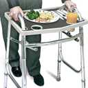 North American Wellness Walker Tray with Non-Slip Grip Mat