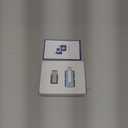 MFi Certified 256GB Flash Drive for iPhone, 3 in 1 Type-C USB Memory Stick Thumb Drive for Photos Videos, High Speed External Memory Storage Photo Stick for iPhone iPad Android PC (Blue)