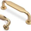 20 Pack 3 Inch Cabinet Pulls Champagne Bronze Kitchen Cabinet Handles Zinc Alloy Drawer Pulls Solid Cabinet Hardware (3'' Hole Center(76mm))