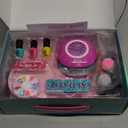 Combaybe Kids Nail Polish Set for Girls - Girl Toys 8-10 - Nail Art Kit for Kids Ages 7-12, Non toxic Nail Polish Kids Nail Kit Girl Stuff for Spa Manicures, Idea Birthday Gift for Girls 8 9 10 12