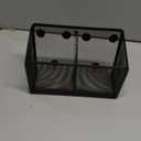 MaxGear Magnetic Pen Holder, Mesh Organizer Caddy, Pencil & Marker Storage for Desk, Extra Strong Magnets for Locker, Whiteboard, School & Office  3 Baskets