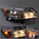 munirater Headlight Assembly Replacement for Re-gal 2011 2012 2013 Right Headlamp Passenger Side 22794766