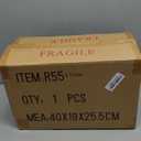 Small Tiffany Lamp Mini Stained Glass Table Lamp Brown Yellow Dragonfly Style Mushroom Desk Light Memory Sympathy Lamp 8X11 Inch