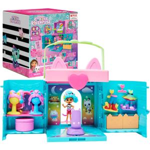 Gabbys Dollhouse, Dress-Up Closet Portable Playset with a Gabby Doll, Surprise Toys and Photo Shoot Accessories, Kids Toys for Ages 3 and up (Dress-up Playset)
