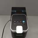 Single Serve Coffee Maker, Iced and Hot Coffee Machine for K Cup & Grounds, Compact Design, 40oz Removable Water Reservoir, 6 to 24 Oz Brew Sizes, Fits 7.3" Travel Mug, Black