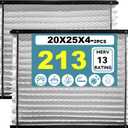 2 Pack 213 Replacement Air Filter, Compatible with April-aire Air Purifiers 1210, 1620, 2210, 2216, 3210, 20x25x4 MERV-13 HVAC AC Furnace Filter Replacement