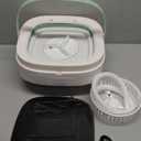 Portable Washing Machine, 16L Upgraded with Spin Basket Laundry Machine, 3 Cleaning Modes Suitable for Small Clothes, Foldable Design Ideal for Hotel, Campain, Apartment and Home