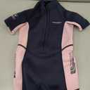 Seaskin Kids Wetsuit for Girls Front Zip 2mm Shorty Wetsuits Size 2