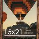 15x21 Picture Frame, Classic Brown Poster Frame, 1 Pack