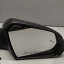 A-Premium Passenger Side Power Door Mirror - Compatible with Hyundai Sonata 2018-2019 - Non-Heated Manual Folding Black Outside Rear View Mirror w/Blind Spot Detection - Replace# 87620C2580