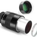 Astromania Super Plossl Eyepiece 2 Inch, Telescope Eyepiece 56mm Fully Multi-Coated Optics, 52 Degree Wide Field 4-Element Design, High Eye Relief for Astronomy Telescope Included 2 Inch Filter Thread