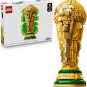 LEGO Editions FIFA World Cup Official Trophy Building Set - Kit for Display in Bedroom, Home Office, Book Shelf - Soccer Fans Collectible - with World Cup 2026 Minifigure - Gift for Fans - 43020